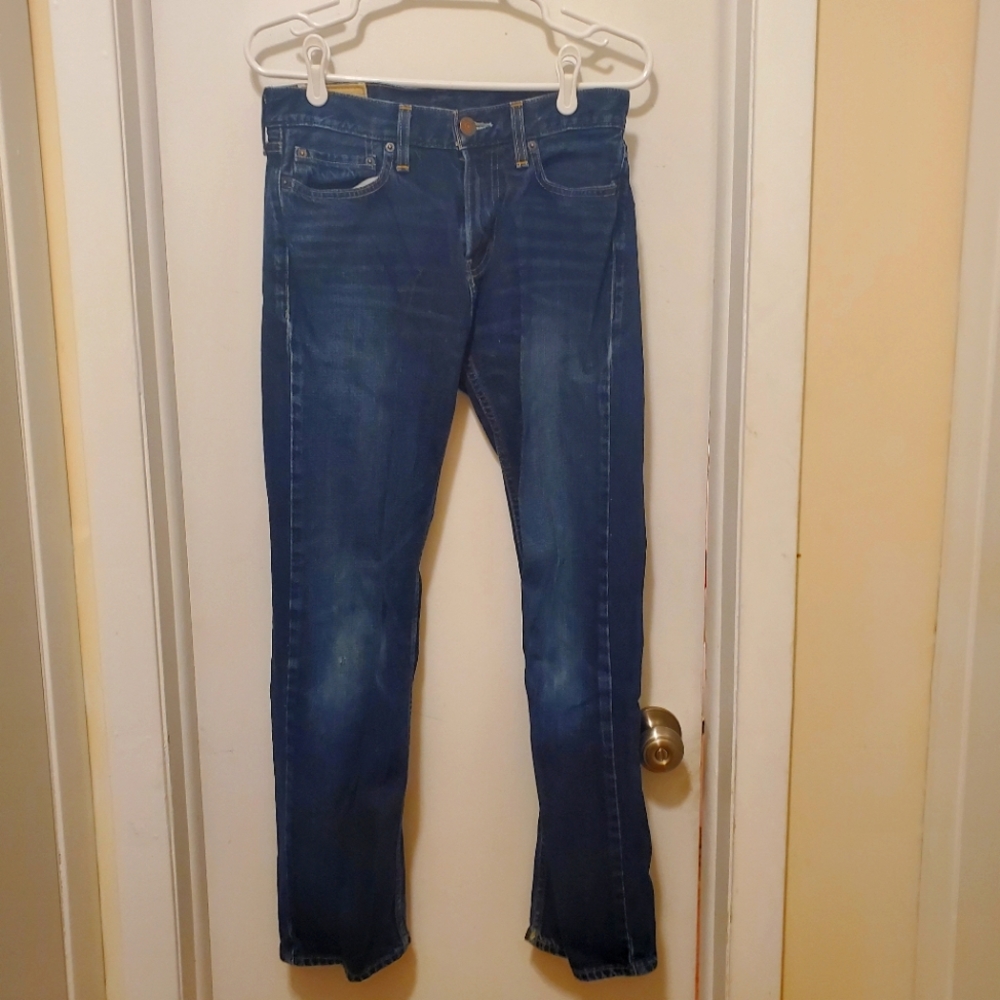 Guys Hollister Classic Straight Jeans 28x30